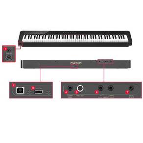 Casio PX-S1100 88 Keys Digital Piano Black
