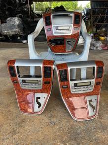 ALPHARD anh10 pfl wallnut aircond panel
