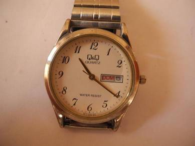 Q&Q Quartz White Dial Watch