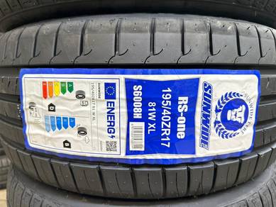 195/40/17 Sunwide RS-ONE Tyre 2026 Tayar