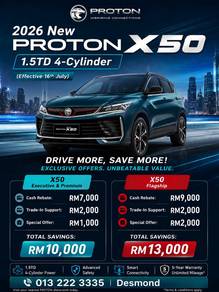 Proton X50 EXECUTIVE in Seri Kembangan, SGR