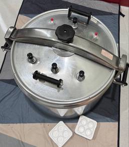 Pressure Cooker 75L Aluminium (50cm) - Retort