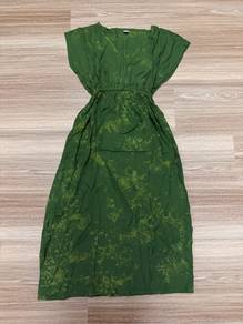 green muslim dress