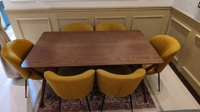 KINSEN HOME 6-Seater Dining Set
