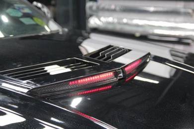 Ford Mustang Front Hood Scoop with LED 15-17