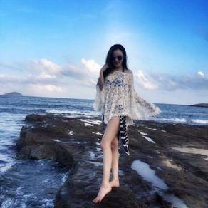 Beach/bikini cover lace