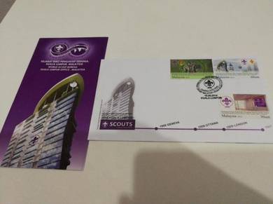 FDC Malaysia - World Scout Bureau KL - 2014