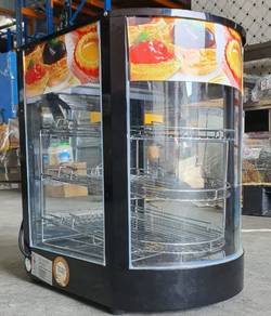 Food Warmer Egg Tart Display Showcase Reject Stock