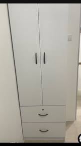 Brand New: 2 Doors & 2 Drawers Wardrobe