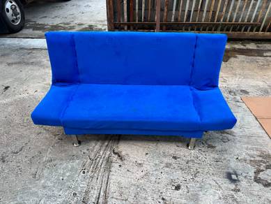5ft Velvet Baldu Sofa Bed 2-3 Seater Fabric
