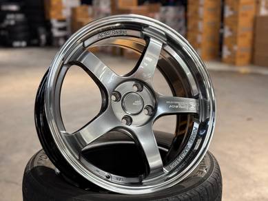 NEW 17 AOW GT Rim Vios Yaris City Jazz Mazda 2 MX5