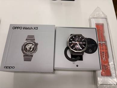 Oppo Watch X3 Fullset Like New Smart Watch 
