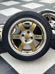Te37 15 inch sportrim Wira myvi alza almera