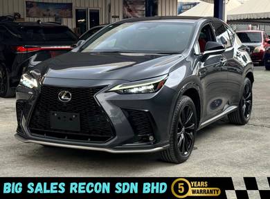 Lexus NX 350 F SPORT in Puchong, SGR