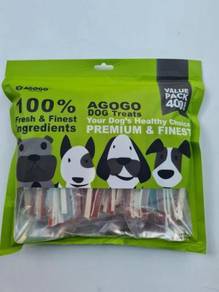 Agogo Dog Treats Lamb Cod Fish 400gram Anjing