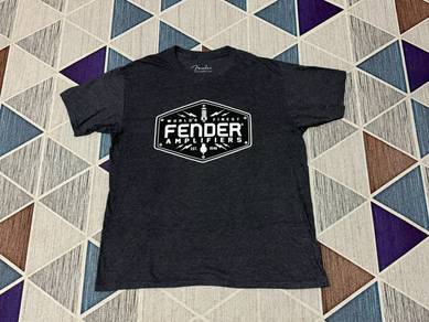 FENDER AMPLIFIERS tee grey saiz L 1637