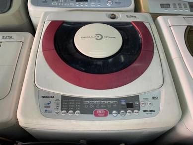 9kg Auto Toshiba Washer Basuh Top Load Mesin