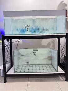fish tank 4ft. 3ft and fish tank stand