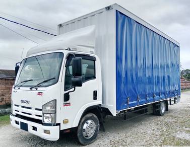 ISUZU NPR81 20FT CURTAIN SIDER UBS 7500KG Lorry
