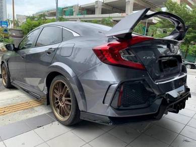 Honda Civic Fc Fk8 Type R Spoiler Bodykit Abs
