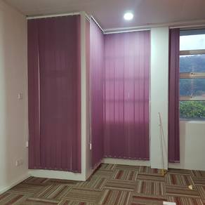 LANGSIR PEJABAT KORPORAT l vertical blind curtain