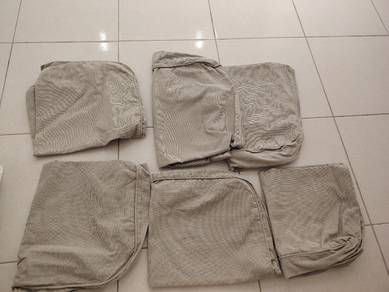 IKEA AS-IS EKTORP 3-Seater Seat Cushion Covers Onl