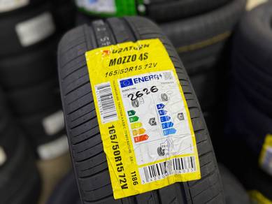 Tayar Baru 165 50 15 Duraturn Mozzo 4S 2026