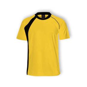 T- shirt Round Neck Short Sleeve Code 1012 Yellow
