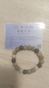 New Hetian Jade with certificate 