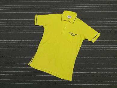 Vintage butterfly polo tee SAIZ M