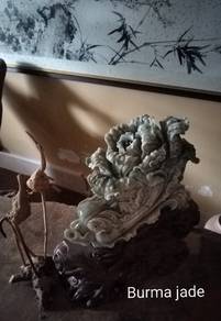 Burma jade carving 