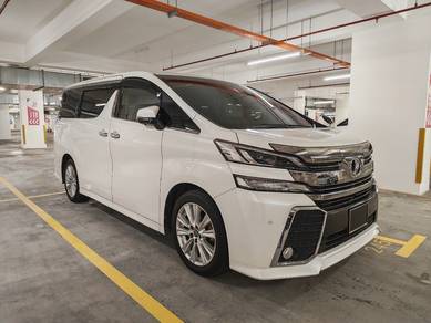 Toyota Vellfire Z A EDITION GOLDEN EYE in Putrajaya, PJY