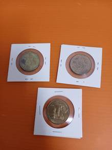 Rm5 commerative coin 3pcs for Rm50