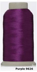 Purple 9626 Embroidery Machine Thread Benang Sulam