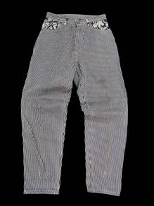 America Jeans stripe hickory and floral