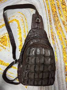 Genuine Crocodile Skin Crossbody Slingbag Rare