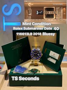 Rolex Submariner Half Gold 116613LB 2018 Bluesy
