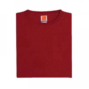 T-shirt Plain Short Sleeve Oren Sport CT 7105 Red