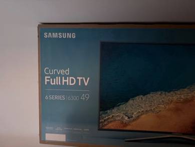 Samsung Tv Curved FULL HD 49 with Cabinet