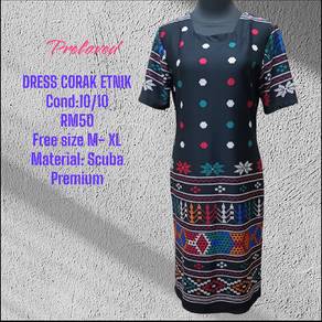 DRESS Corak Tenun