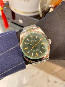 2015 Rolex Milgauss Ref 116400gv Green Flash