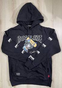 Duck Dude L/Sleeve Black Hoodie #BB Used