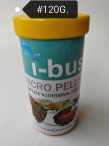 I-Bus Micro Pellet 120gram Fish Feed Aquarium Ikan