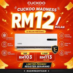 Aircond Vita 5 Stars Cuckoo Promo VQ221