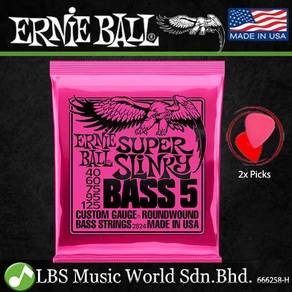 Ernie Ball 2824 Super Slinky 5 String Nickel Wound