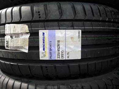 225/45/18 Michelin Pilot Sport 5 PS5 2025 Tayar