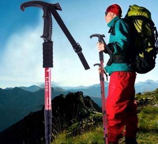 Adjustable Hiking Waling Stick Anti-Shock Camping