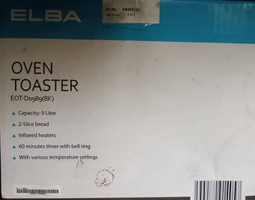 OVEN TOASTER 9l untuk di jualll! 