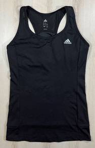 Adidas Running Black Ladies Singlet #AG Used