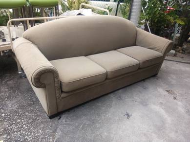sofa 3seater jenis fabric 